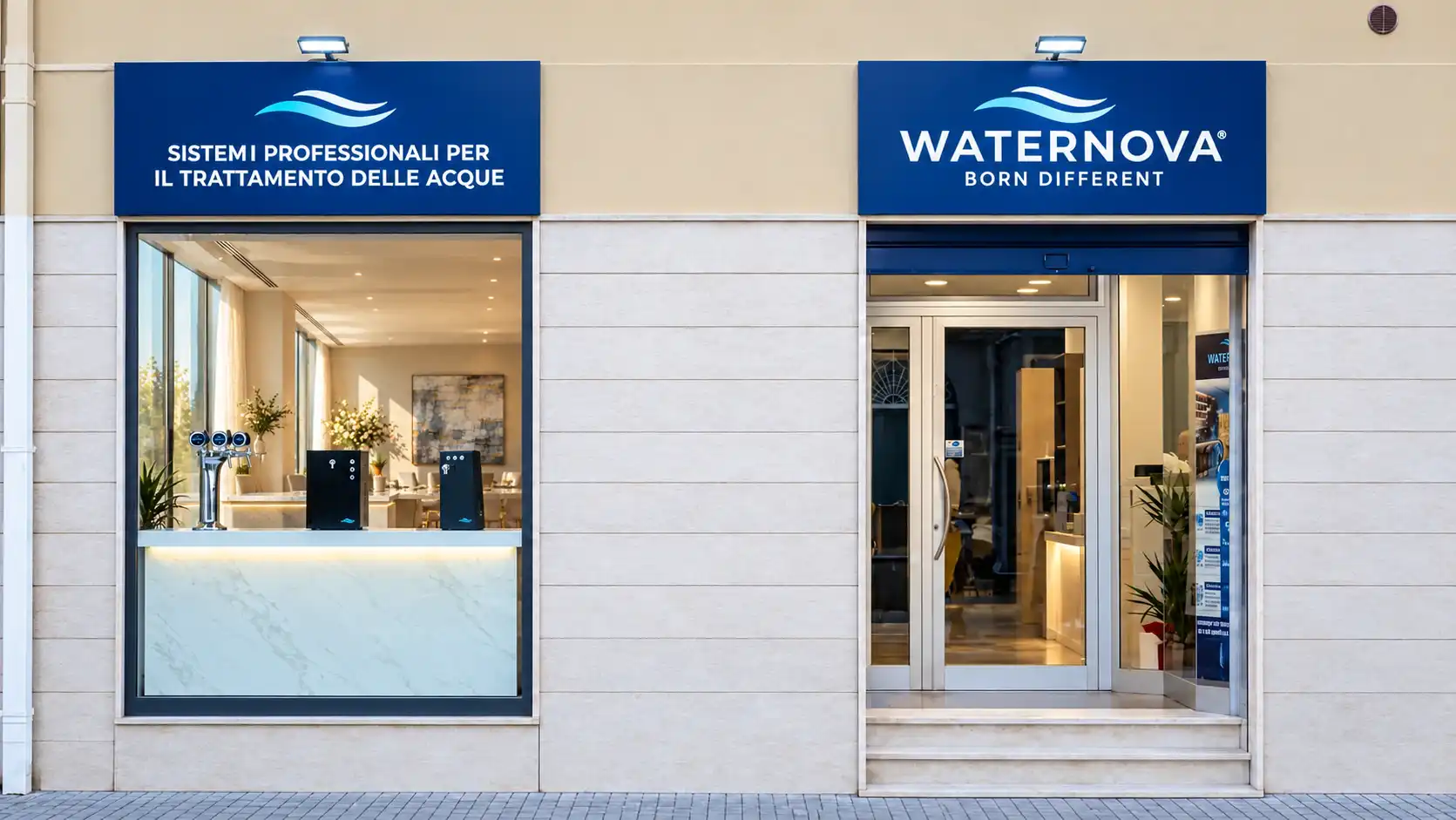 Depuratore Acqua a Erice (Trapani) 2 Showroom WaterNova Born Different a Trapani per il trattamento professionale delle acque